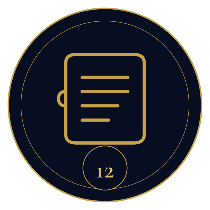 Chapter 12 ornament